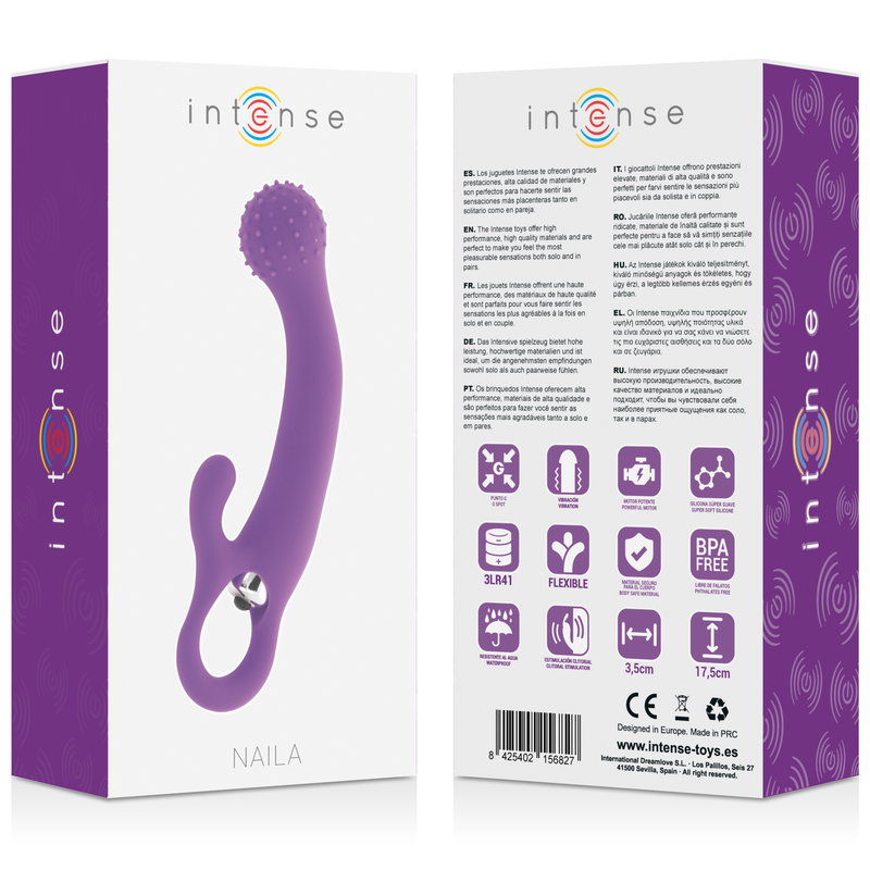 INTENSE - SILICONE VIBRANT NAILA LILAS