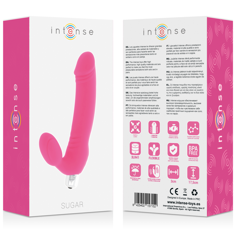 INTENSE - SUCRE SEPT VITESSES SILICONE FUSHIA