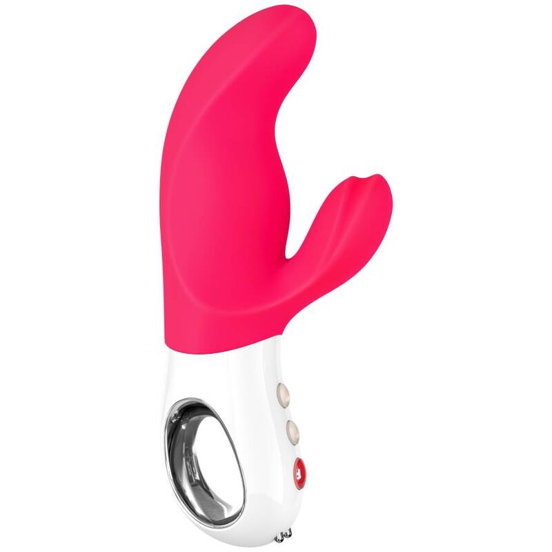 FUN FACTORY - MISS BI DUAL VIBRATEUR ROSE BLANC