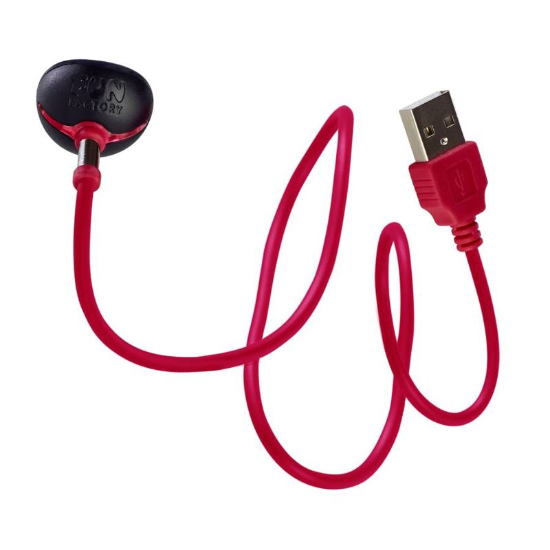 FUN FACTORY - CARGADOR USB MAGNÉTICO ROJO