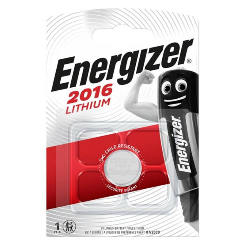 ENERGIZER - PILE BOUTON LITHIUM CR2016 3V 1 UNITÉ ?