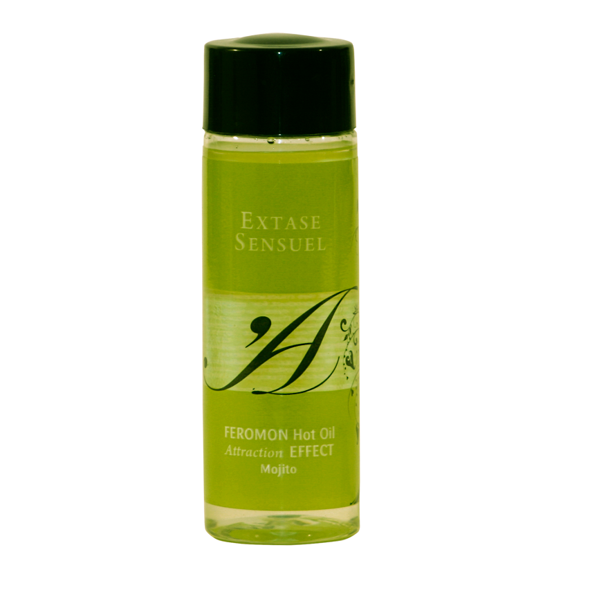 EXTASE SENSUELLE - HUILE DE MASSAGE EFFET THERMIQUE AUX PHÉROMONES DE MOJITO 100 ML