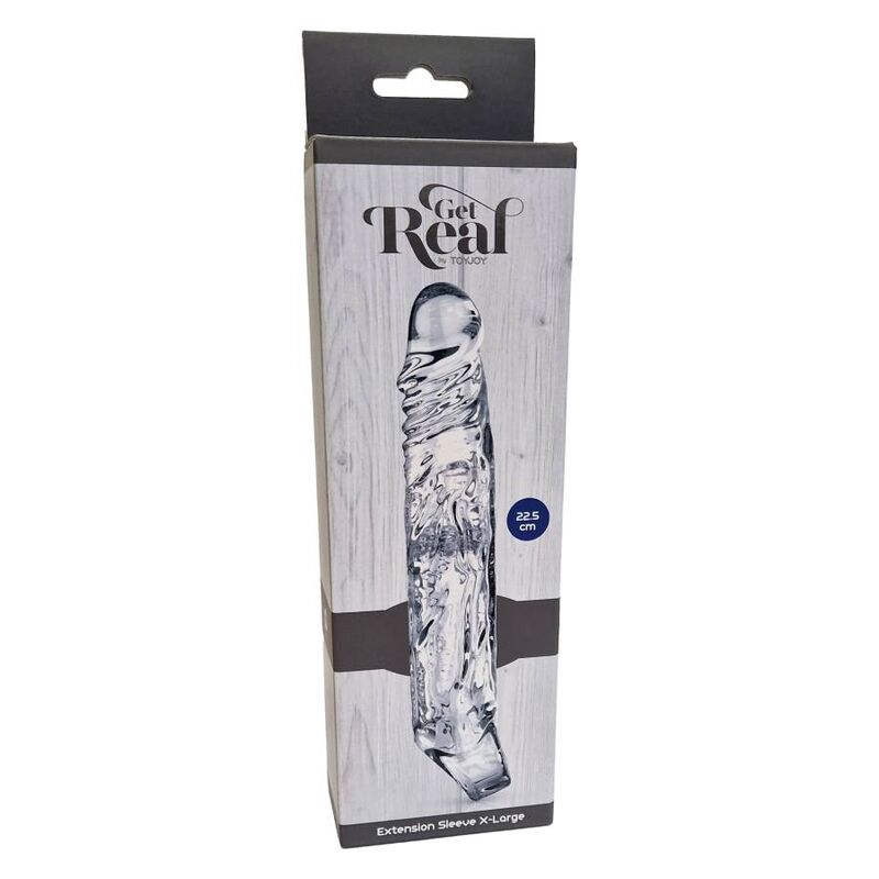 GET REAL - MANCHON DEXTENSION XLARGE TRANSPARENT