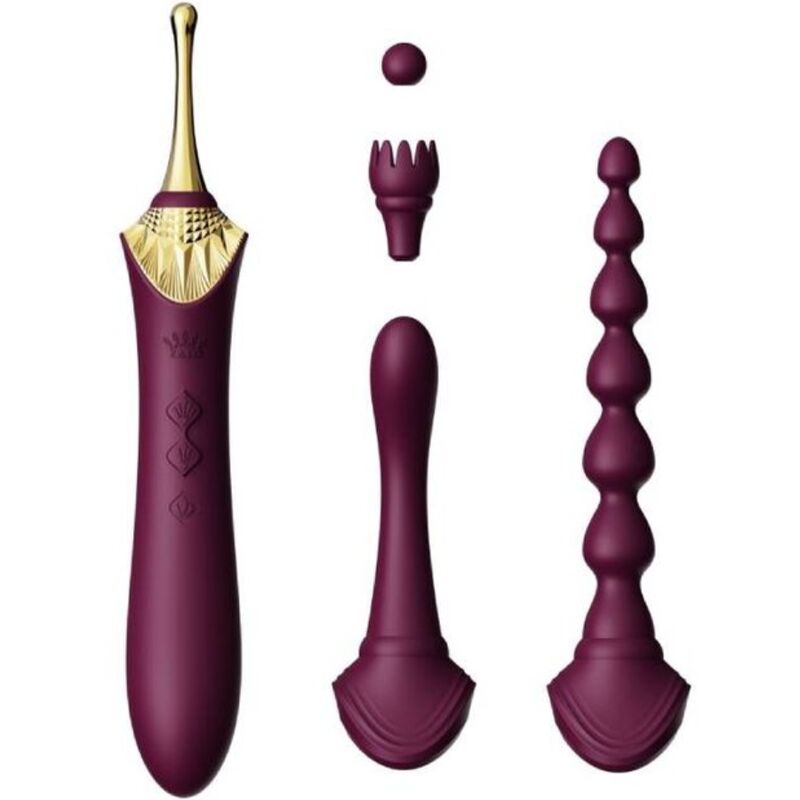 ZALO - BESS 2 CLITORAL MASSAGER PURPLE