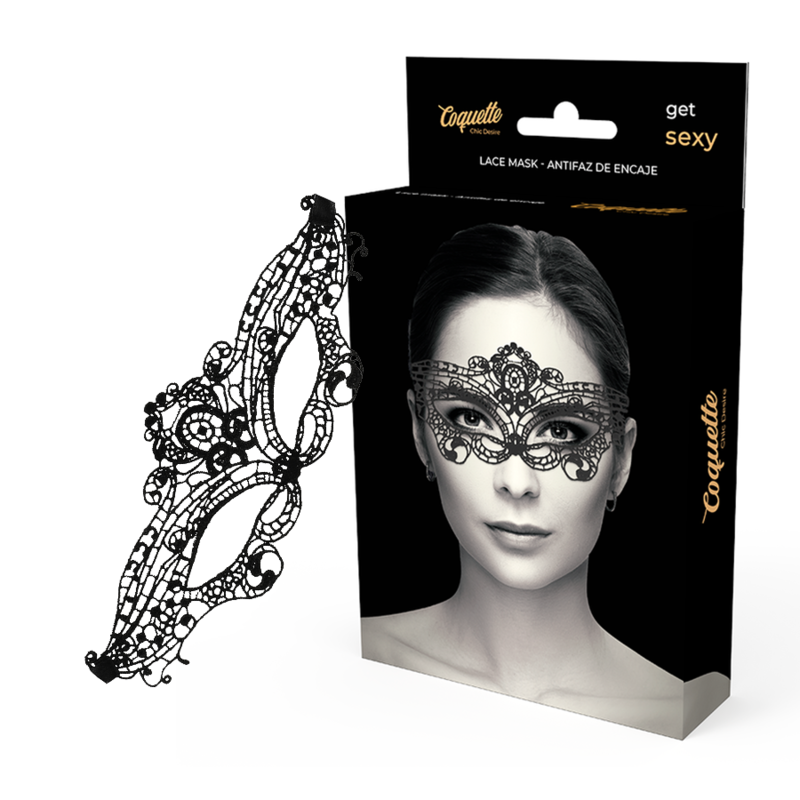 COQUETTE CHIC DÉSIR - MASQUE FINE DENTELLE NOIRE