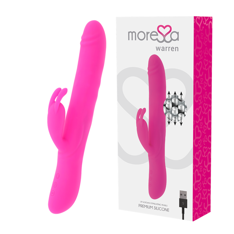 MORESSA - SILICONE RECHARGEABLE DE QUALITÉ SUPÉRIEURE WARREN