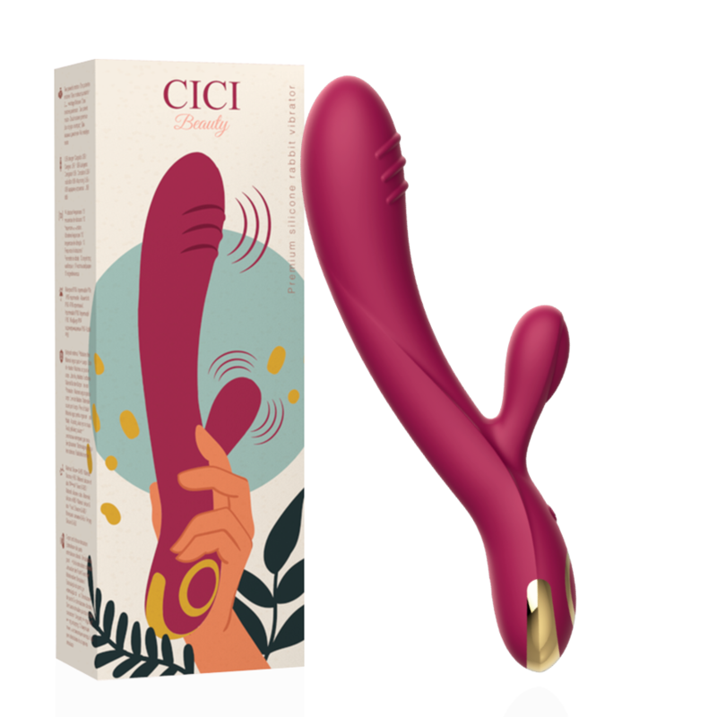 CICI BEAUTY - VIBRATEUR LAPIN EN SILICONE PREMIUM