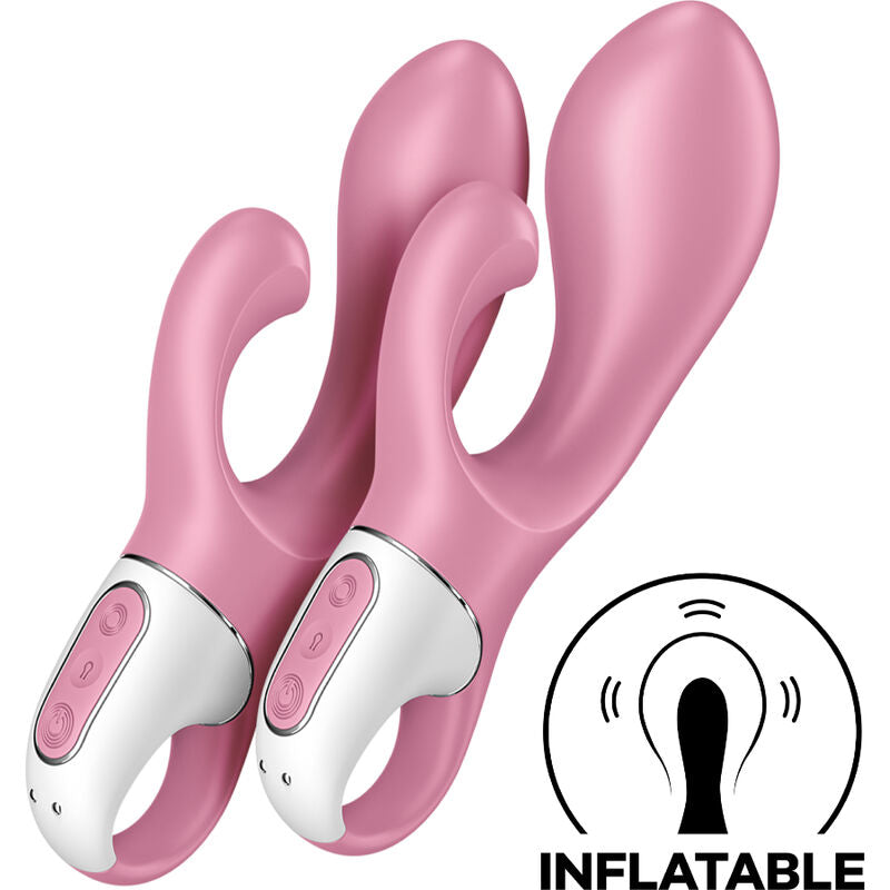 SATISFYER - POMPE AIR BUNNY 2 ROSE