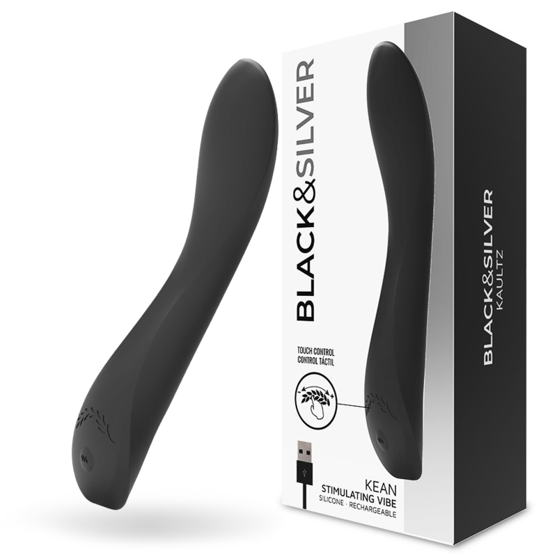 BLACK&amp;SILVER - COMMANDE TACTILE DU VIBRATEUR KEAN