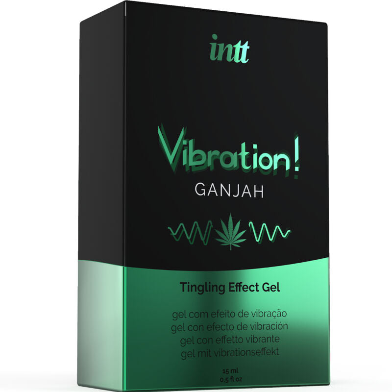 INTT - PUISSANT STIMULANT INTIME GEL VIBRANT LIQUIDE CANNABIS 15ML