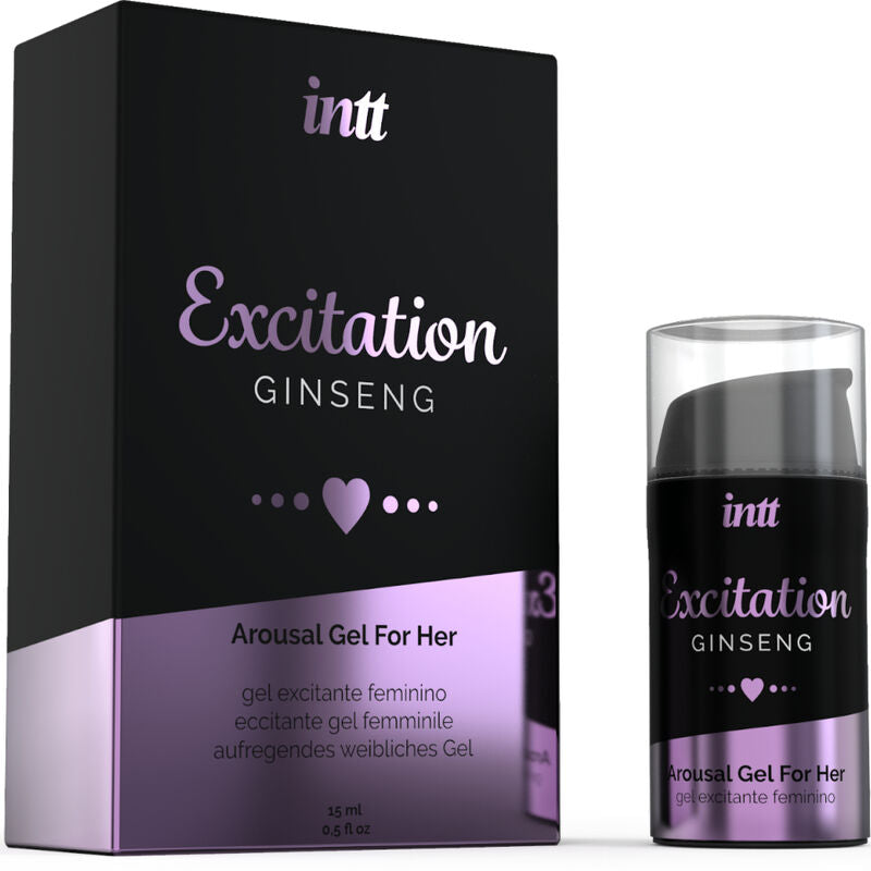 INTT LUBRIFIANTS - GEL STIMULANT ET EXCITANT ACTIVATEUR DE CHALEUR INTIME DÉSIR SEXUEL