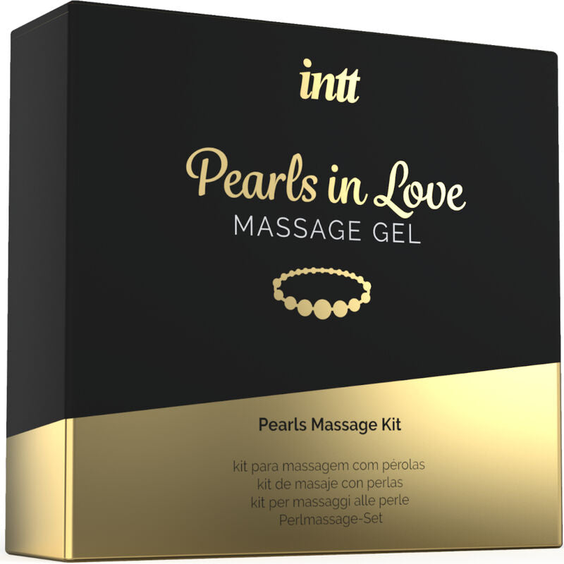 INTT MASSAGE & ORAL SEX - PERLES AMOUREUSES AVEC COLLIER DE PERLES ET GEL DE SILICONE