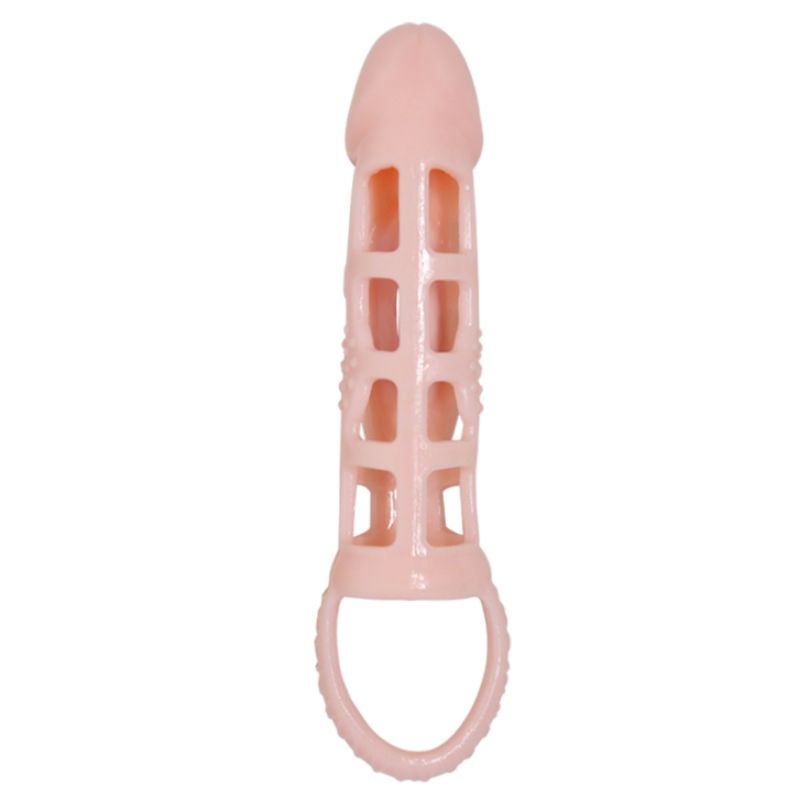 PRETTY LOVE - HOUSSE D'EXTENSION DE PÉNIS HARRISON AVEC VIBRATION ET SANGLE 13.5 CM