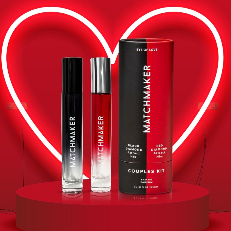 EYE OF LOVE - MATCHMAKER PHÉROMONE ENSEMBLE 2 PIÈCES KIT COUPLES TENUE ELLE ET LUI 20 ML