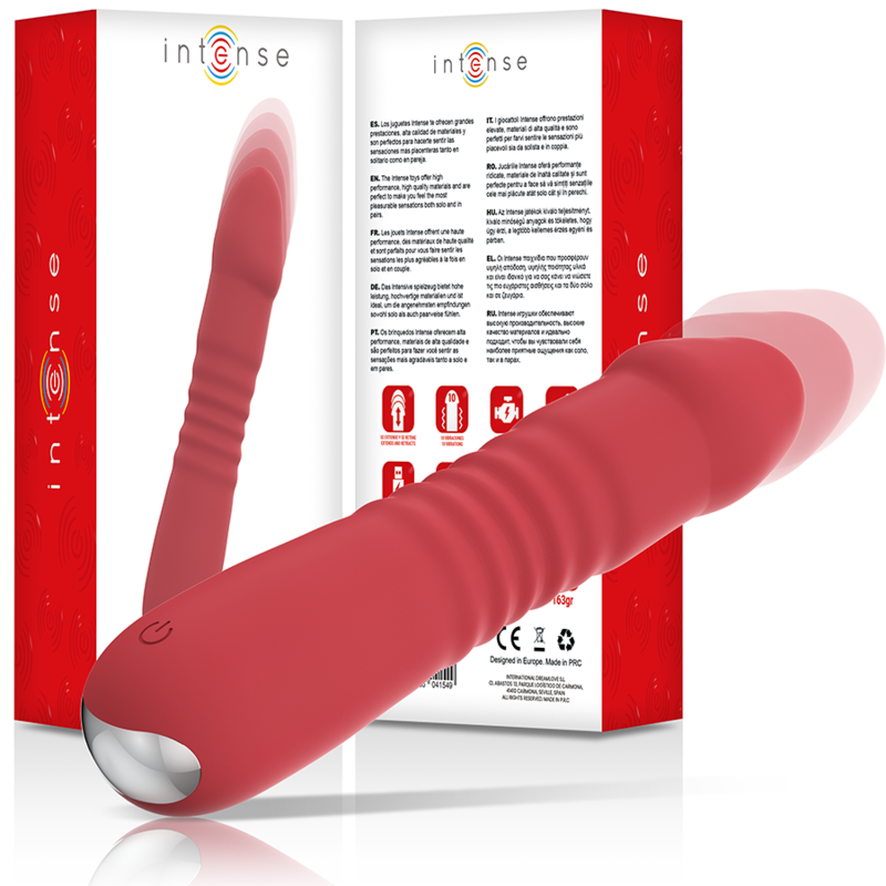 INTENSE - JUIN UP &amp; DOWN 10 VIBRATIONS ROUGES