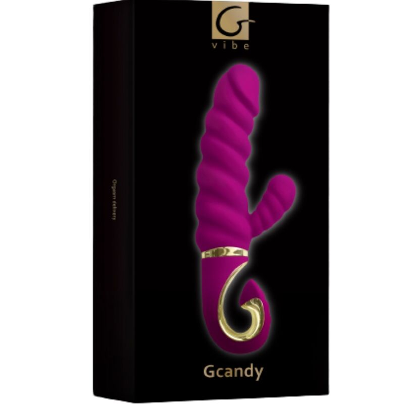 G-VIBE - FUN TOYS VIBRATEUR LAPIN GCANDY SWEET FRAMBOISE