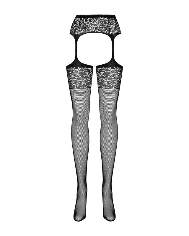 OBSESSIVE - S500 COLLANTS PORTE JARRETELLES NOIRE S/M/L