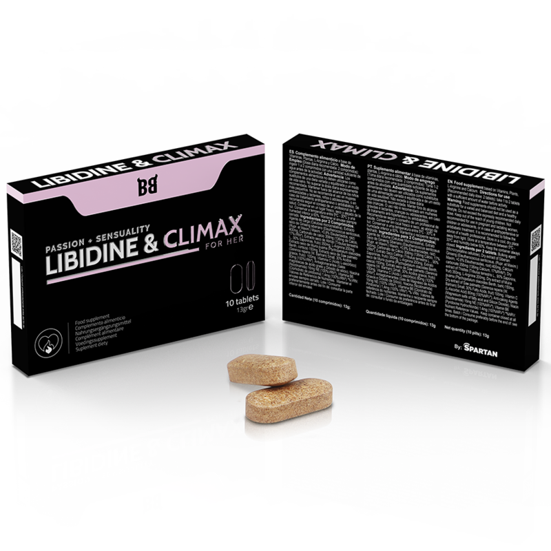 BLACK BULL - AUGMENTATION DE LIBIDINE ET CLIMAX L BIDO POUR FEMMES 10 GÉLULES