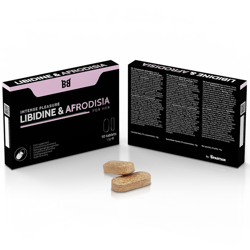 BLACK BULL - LIBIDINE & AFRODISIA PLAISIR INTENSE POUR ELLE 10 COMPRIMES