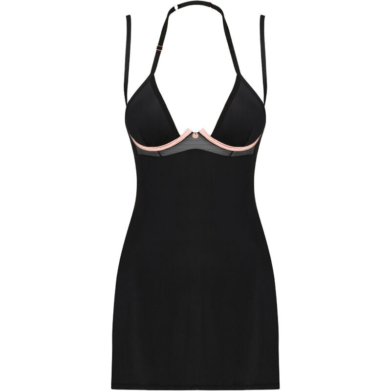 OBSESSIVE - CHEMISE SELINNE & STRING XS/S