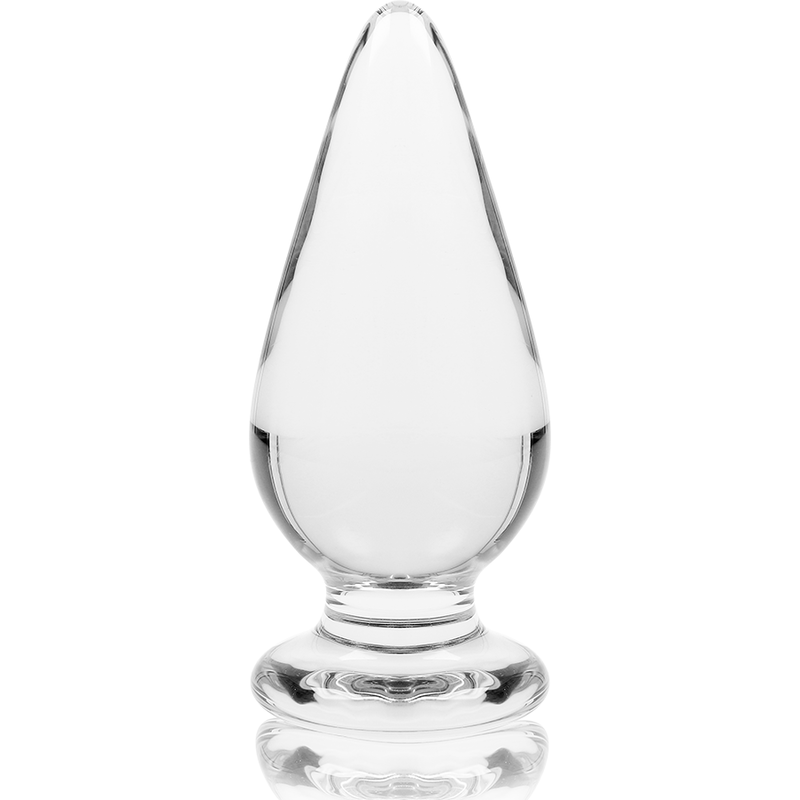 SÉRIE NEBULA BY IBIZA - PLUG ANAL MODÈLE 4 VERRE BOROSILICATE CLAIR 11 CM -O- 5 CM