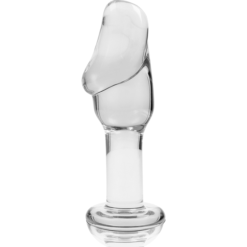 NEBULA SERIES BY IBIZA - PLUG ANAL MODÈLE 6 VERRE BOROSILICATE CLAIR 12.5 CM -O- 4 CM