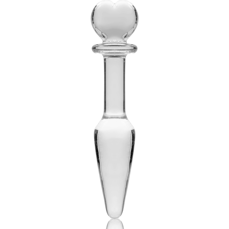 NEBULA SERIES BY IBIZA - PLUG ANAL MODÈLE 7 VERRE BOROSILICATE CLAIR 13.5 CM -O- 3 CM