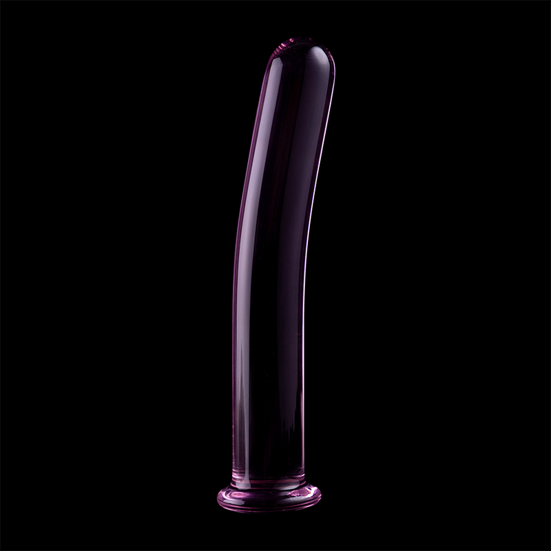 NEBULA SERIES BY IBIZA - MODÈLE 8 GODE EN VERRE BOROSILICATE CLAIR 14.5 CM -O- 2 CM