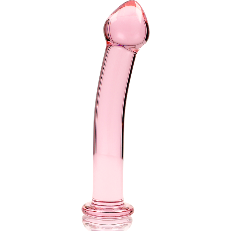 SÉRIE NEBULA PAR IBIZA - MODÈLE 11 GODE EN VERRE BOROSILICATE CLAIR 16 CM -O- 3 CM