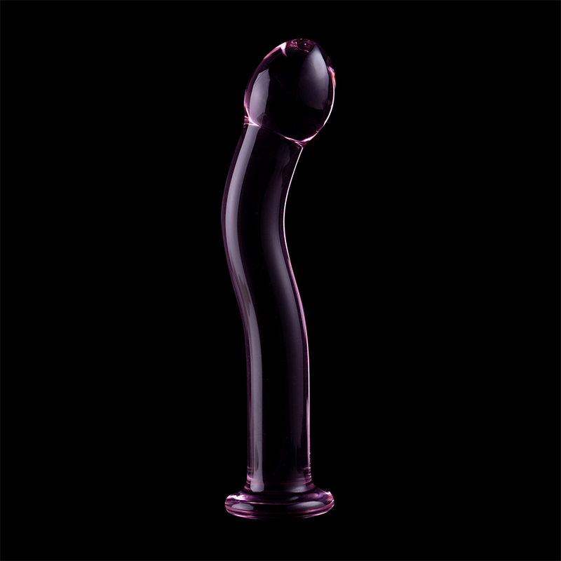 NEBULA SERIES BY IBIZA - MODÈLE 18 GODE EN VERRE BOROSILICATE CLAIR 18.5 CM -O- 3.5 CM