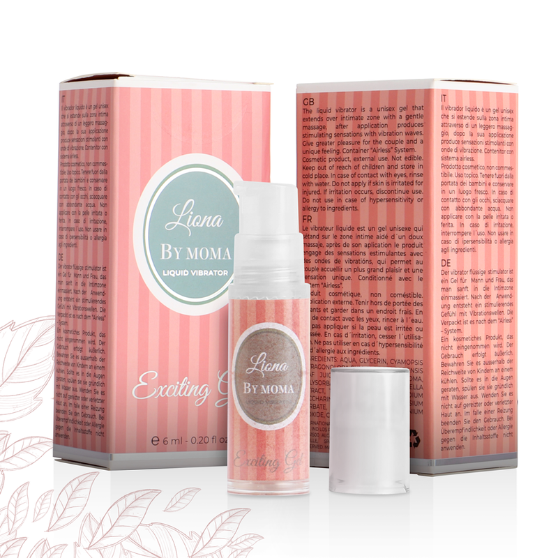 LIONA BY MOMA - VIBRATEUR LIQUIDE GEL EXCITANT 6 ML