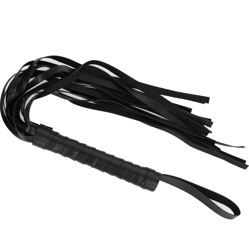 INTENSE - FETISH FLOGGER EN CUIR VÉGÉTALIEN