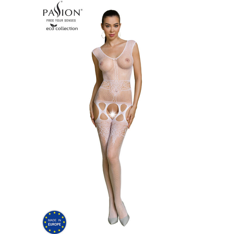 PASSION - BODYSTOCKING ECO COLLECTION ECO BS014 NOIR