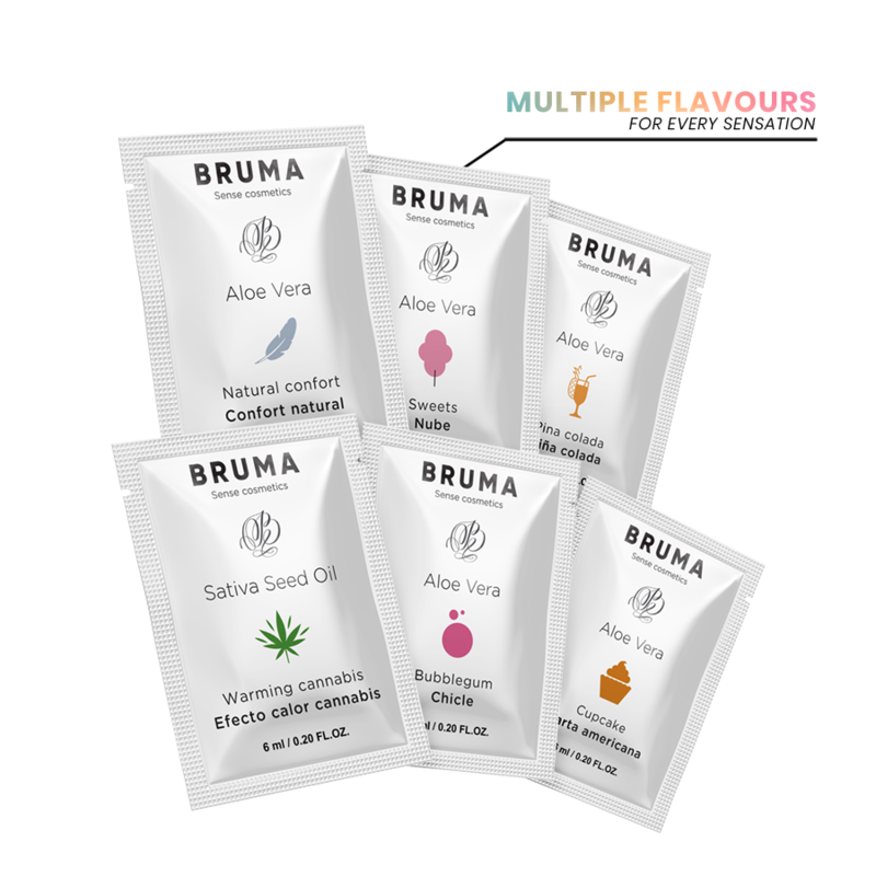 BRUMA - GEL GLISSANT À L''ALOE VERA SAVEUR BONBONS 6 ML