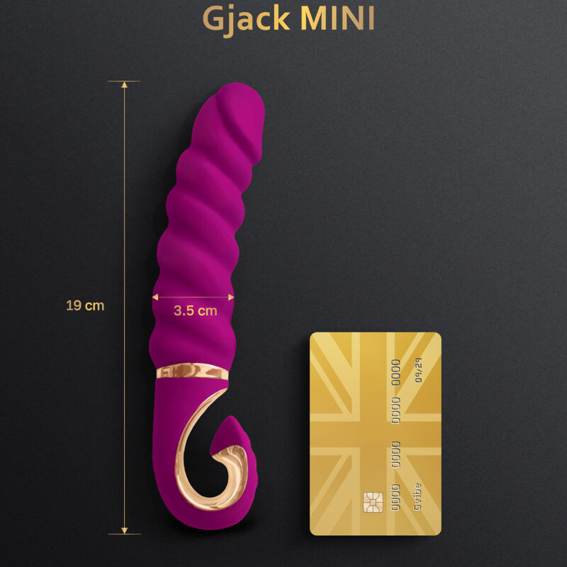 G-VIBE - VIBRATEUR GJACK MINI VIOLET EN SILICONE