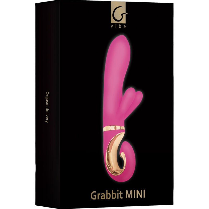 G-VIBE - VIBRATEUR GRABBIT MINI ROSE EN SILICONE