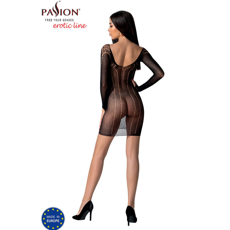 PASSION - BS101 BODYSTOCKING NOIR TAILLE UNIQUE