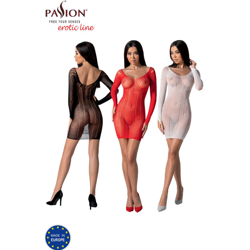 PASSION - BS101 BODYSTOCKING NOIR TAILLE UNIQUE