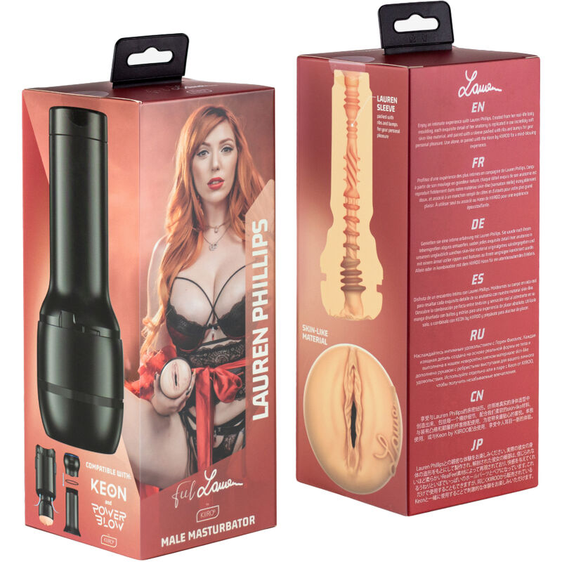 KIIROO - FEEL LAUREN PHILLIPS STARS COLLECTION STROKERS COMPATIBLES POWERBLOW