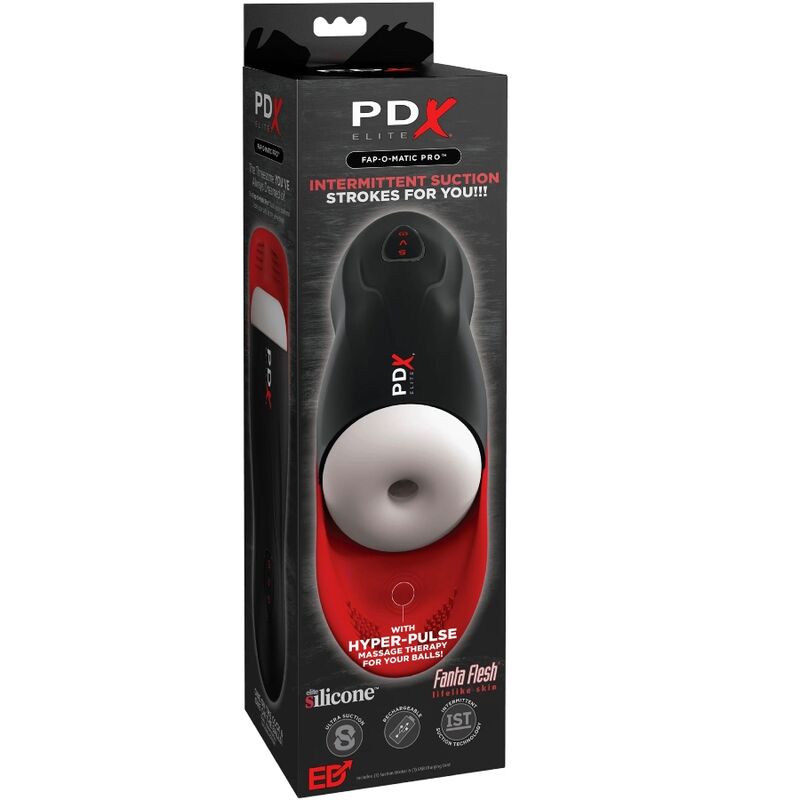 PDX ELITE - STROKER FAP-O-MATIC PRO AVEC BASE TESTICULAIRE