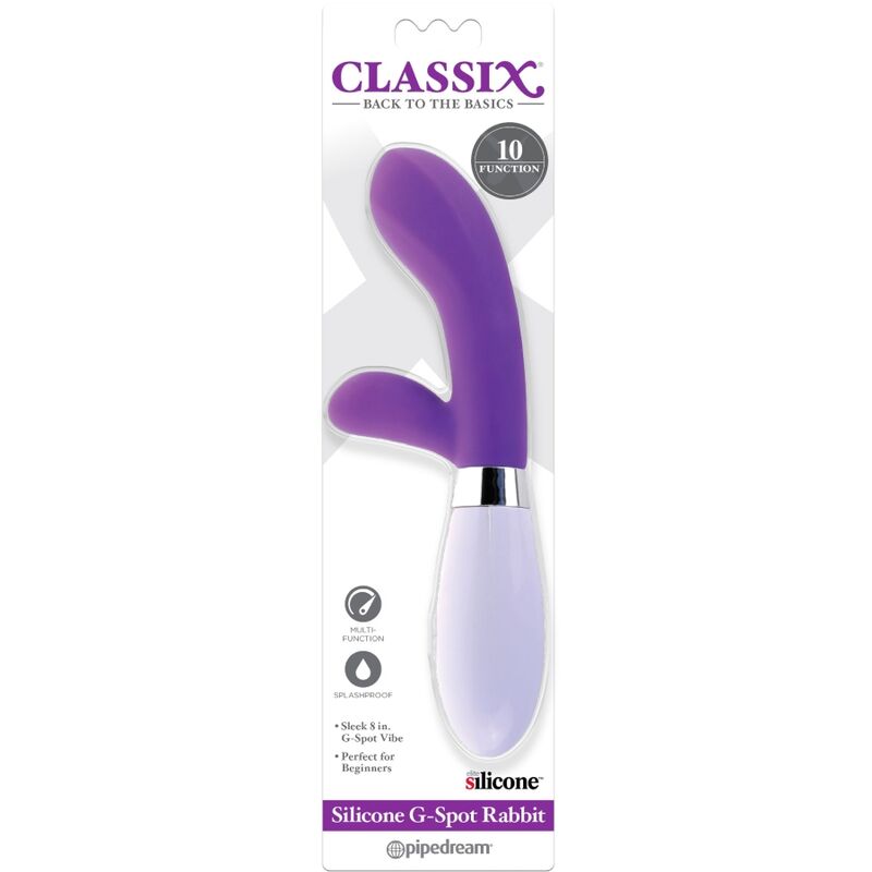 CLASSIX - VIBRATEUR LAPIN G-SPOT SILICONE VIOLET