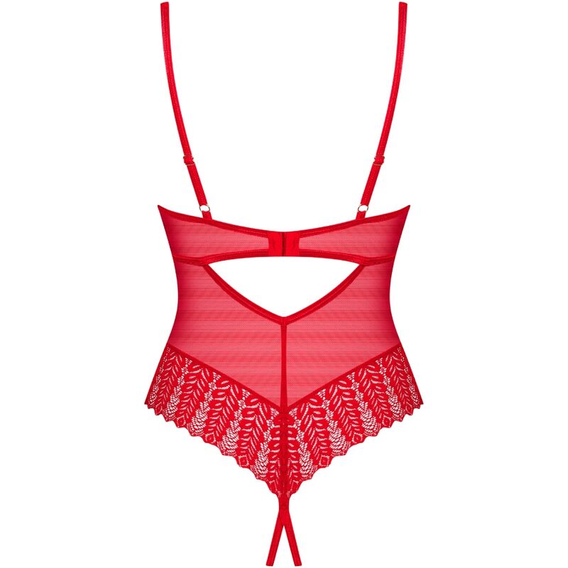 OBSESSIVE - INGRIDIA CROCHLESS ROUGE XS/S