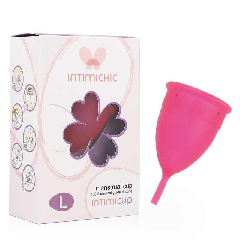 INTIMICHIC - COUPE MENSTRUELLE EN SILICONE MÉDICALE - TAILLE S