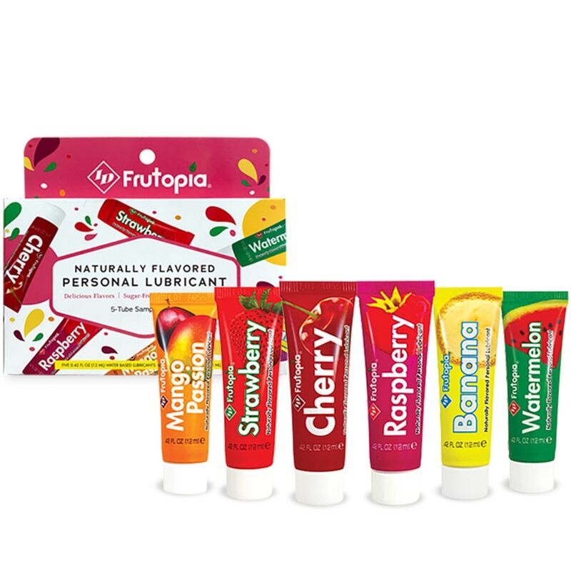 ID FRUTOPIA - ASSORTIMENT LUBRIFIANTS 5 PACK 12 ML