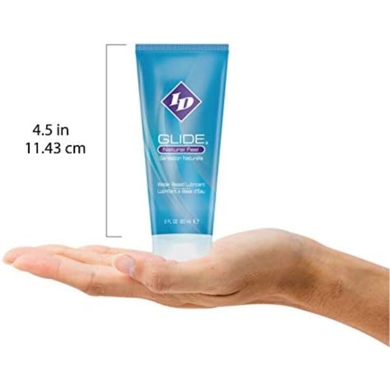 ID GLIDE - LUBRIFIANT BASE D'EAU TUBE DE VOYAGE ULTRA LONGUE DURÉE 60 ML