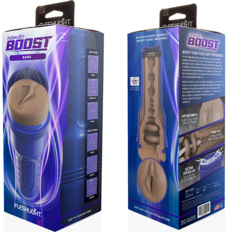 FLESHLIGHT BOOST - MASTURBATEUR DE CHAISE VAGINA BANG MD RP 