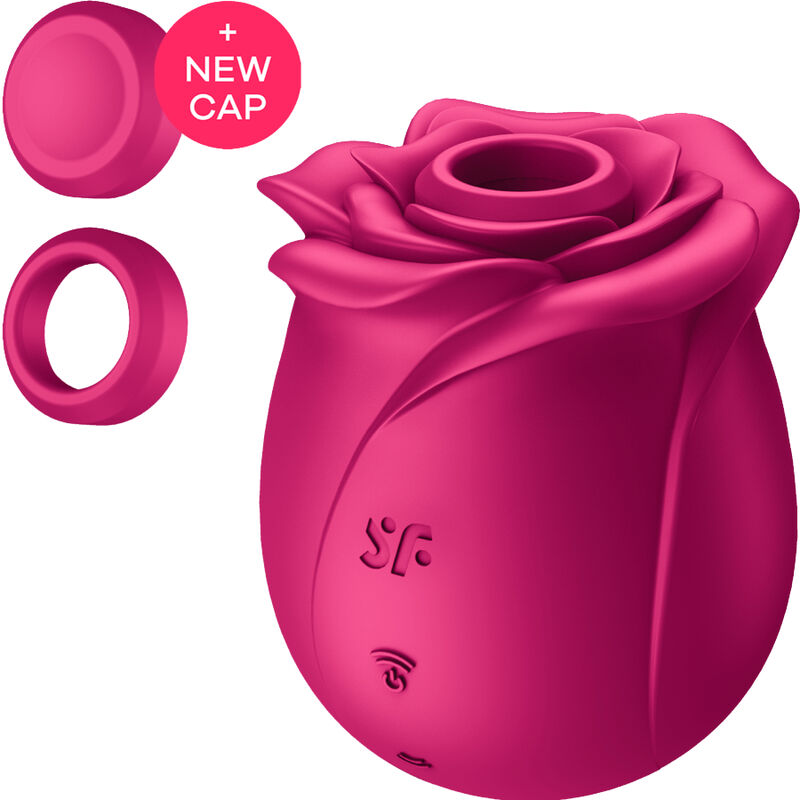 SATISFYER - VIBRATEUR AIR PULSE FLEUR CLASSIQUE PRO 2