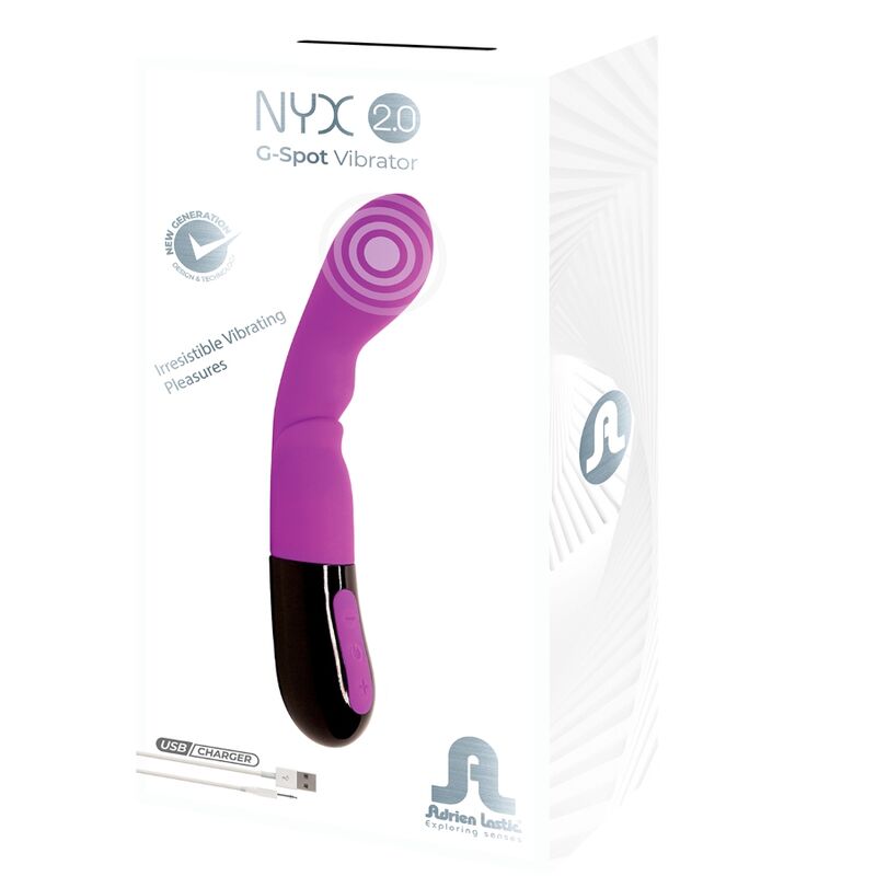 ADRIEN LASTIC - VIBRATEUR POINT G NYX 2.0 VIOLET