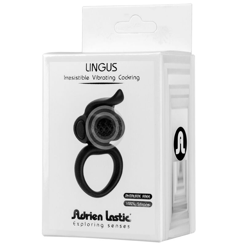 ADRIEN LASTIC - ANNEAU VIBRATEUR LINGUS NOIR