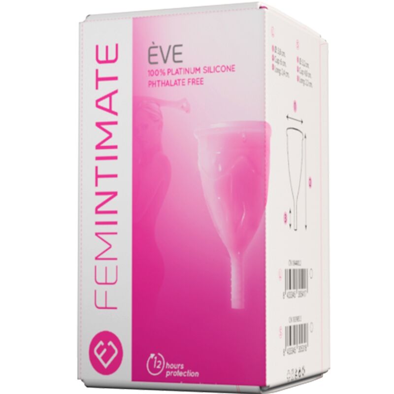 FEMINTIMATE - COUPE MENSTRUELLE EN SILICONE EVE - TAILLE S